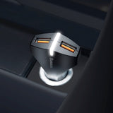 Baseus Quick Charge 3.0 Car Charger 5V3A QC3.0 Turbo Fast Charging Car-charger Dual USB Car Mobile Phone Charger For iPhone 8 7