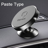 Baseus Magnetic Car Phone Holder For iPhone Samsung S9 Mobile Phone Holder Air Vent Vertical Flat Type Mount Magnet Phone Stand