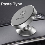 Baseus Magnetic Car Phone Holder For iPhone Samsung S9 Mobile Phone Holder Air Vent Vertical Flat Type Mount Magnet Phone Stand