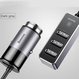 Baseus 4 USB Fast Car Charger For iPhone iPad Samsung Tablet Mobile Phone Charger 5V 5.5A Car USB Charger Car-Charger