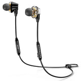 Baseus S10 Double dynamic bluetooth earphone / H10 3.5MM Wired Earphone stereo bass sound earphones with mic for mobile phone