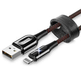 Baseus X Lighting USB Charger Cable for iPhone X 8 7 6 6s Plus 5 5s SE Fast Charging Data Cable 2.4A Quick Charge Charger Cable