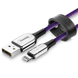 Baseus X Lighting USB Charger Cable for iPhone X 8 7 6 6s Plus 5 5s SE Fast Charging Data Cable 2.4A Quick Charge Charger Cable