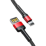 Baseus Upgrade Special Reversible USB Cable for iPhone xs max xr USB Charger Cable for iPhone 8 7 6 6s Plus Fast Charging Cable