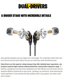 H08 3D Surround Gaming Earphones