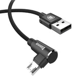 Baseus Mobile Game Reversible Micro USB Cable for Xiaomi Redmi 4X Note 4 5 Plus USB Data Cable for Samsung S6 USB Charger Cable