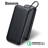 Baseus 20000mAh Dual USB Quick Charge 3.0 Power Bank For Samsung S9 iPhone X Xs Max Huawei Phone Powerbank USB PD Fast Charging
