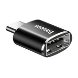 Baseus Type C Male to USB Female OTG Adapter Type-c OTG Converter Charger Plug Adapter Converter for USB Female to Type-C Male