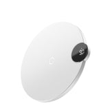 Baseus LED Digital Display Wireless Charger for iPhone XS Max XR X 8 Qi Wireless Charging Pad for Samsung Galaxy S8 S9+ Note 9 8