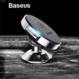 Baseus Magnetic Car Phone Holder For iPhone Samsung S9 Mobile Phone Holder Air Vent Vertical Flat Type Mount Magnet Phone Stand