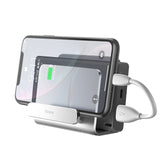 Baseus Metal Wall Mount Holder for iPhone Power bank Strong Adhesive Mobile Phone Holder Stand for Samsung Huawei Charger Socket