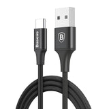 Baseus USB Type C Cable for xiaomi redmi note 7 USB-C Cable for Samsung Galaxy S9 S8 Plus Charging with Lighting Type-C Cable