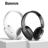 Baseus D02 Bluetooth Headphone, Adjustable & Foldable 25 Hours Music Play Wireless Earphone Portable Bluetooth Earphoe with Mic