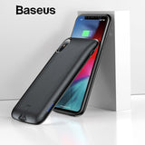 Baseus 4000mAh Battery Case For iPhone X Xs 5.8 2018 Power Bank Battery Charger Case For iPhone Xs X Powerbank Charging Case